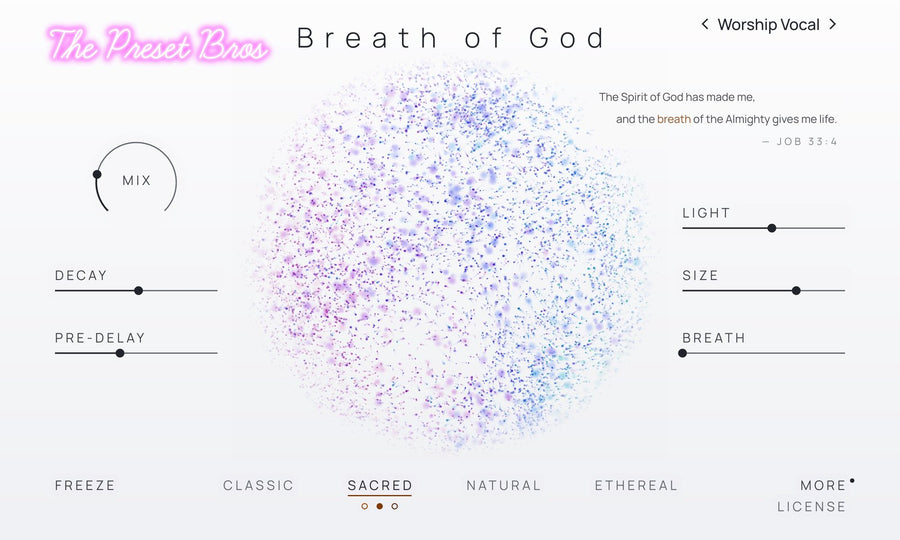 Breath of God reverb plugin